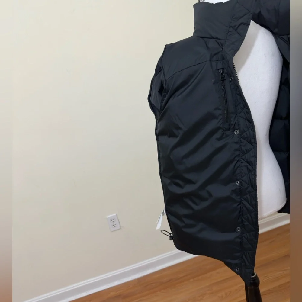 Quince 700 Fill Down Puffer Jacket Black Women’s small Extreme Cold Winter Coat